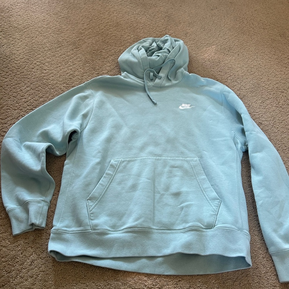 Nike Blue/ Seafoam Casual hoodie Sweatshirt
